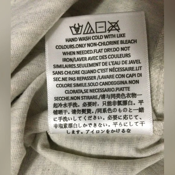 Essentials Fear of God Men's Light Oatmeal Short Sleeve T-Shirt - Picture 5 of 11